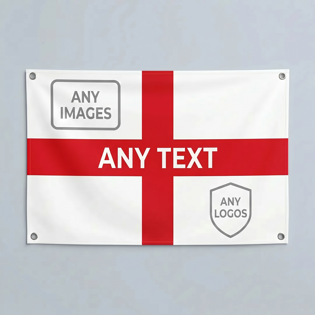 England Flag - Custom (5x3 FT)