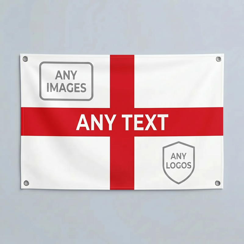 England Flag - Custom (5x3 FT)