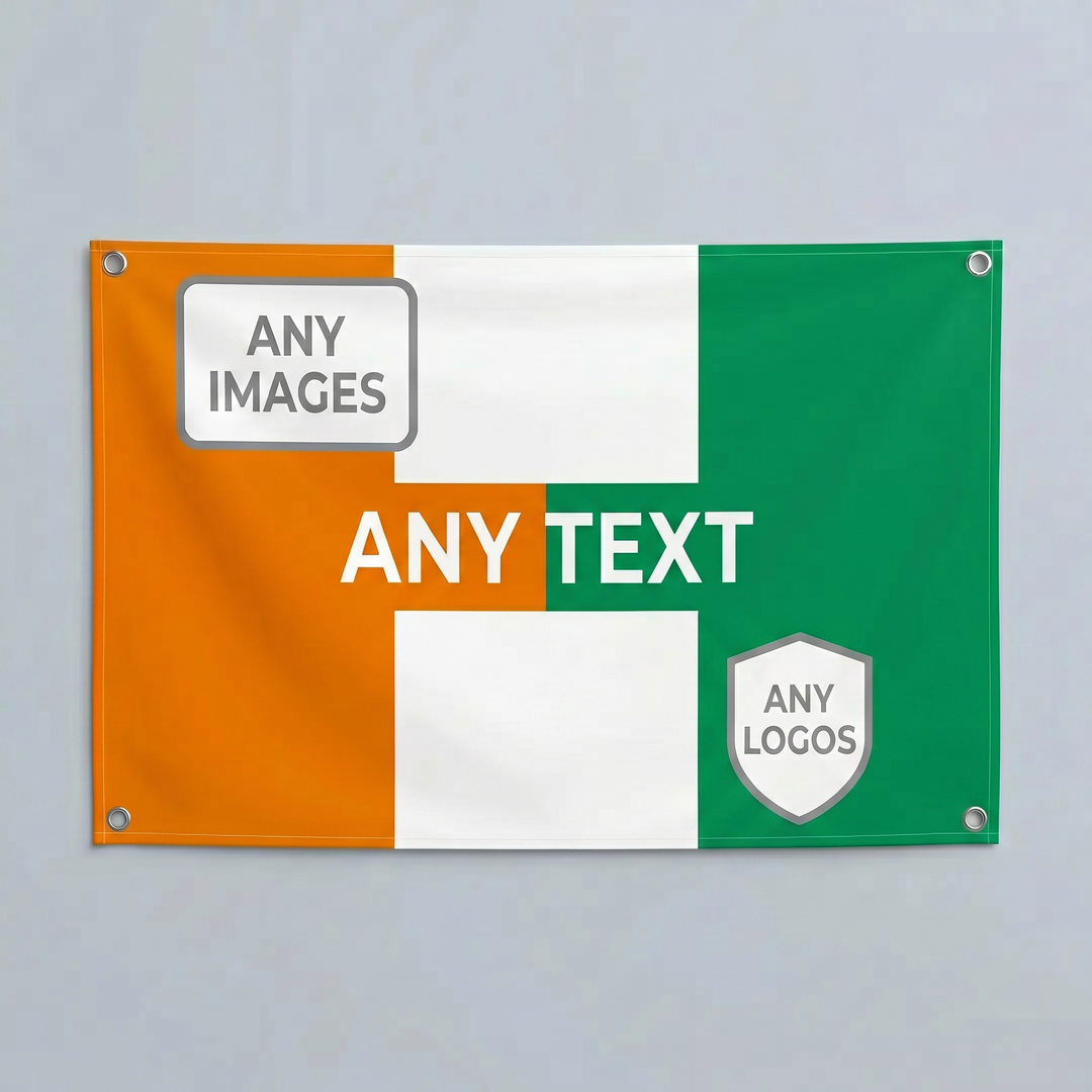 Rep of Ireland Flag - Custom (5x3 FT)