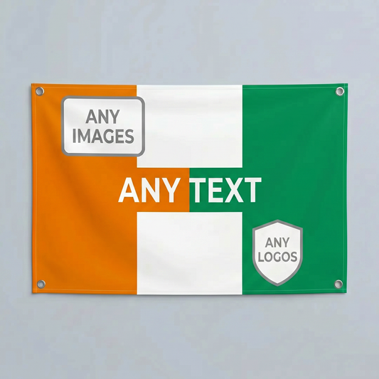 Rep of Ireland Flag - Custom (5x3 FT)