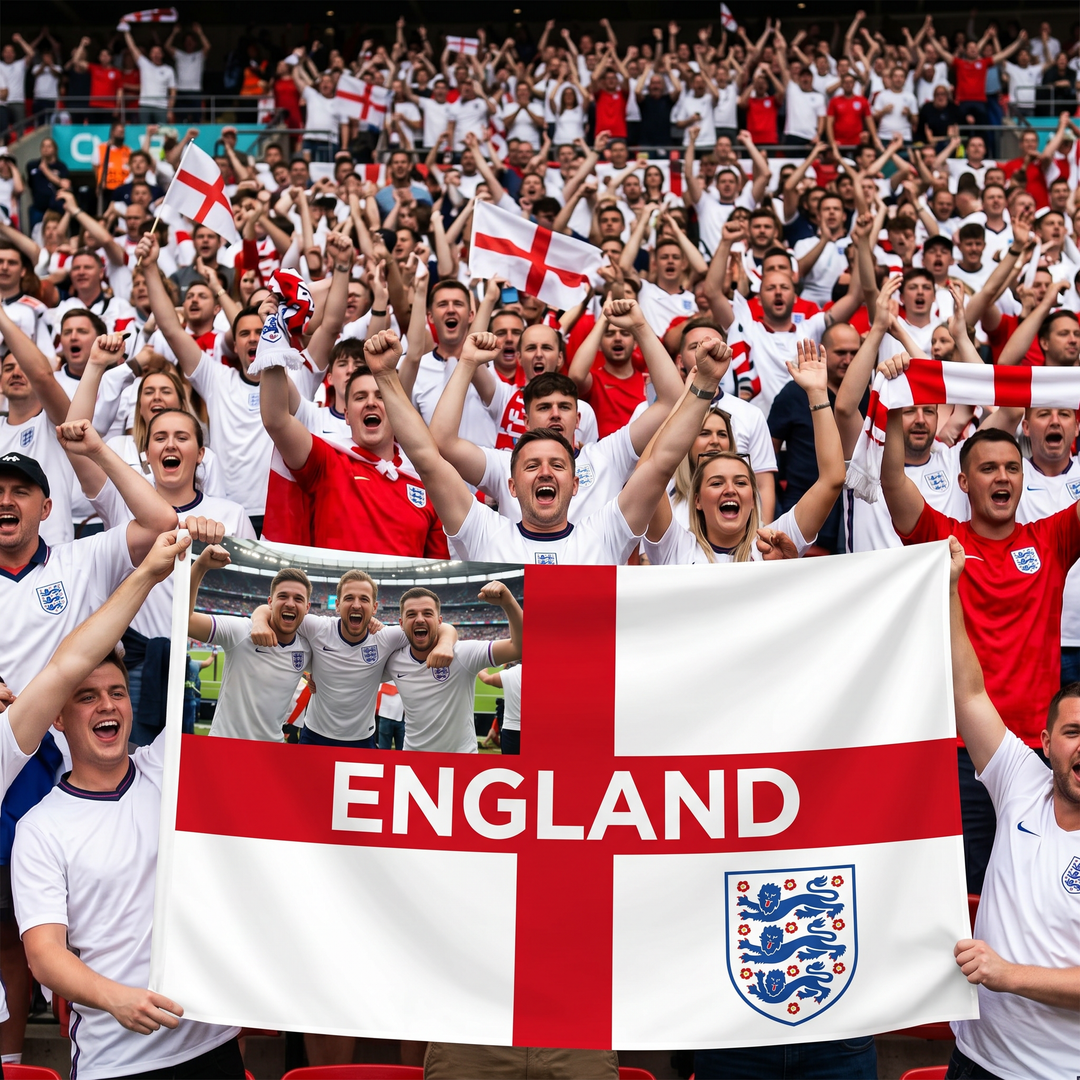 England Flag - Custom (5x3 FT)