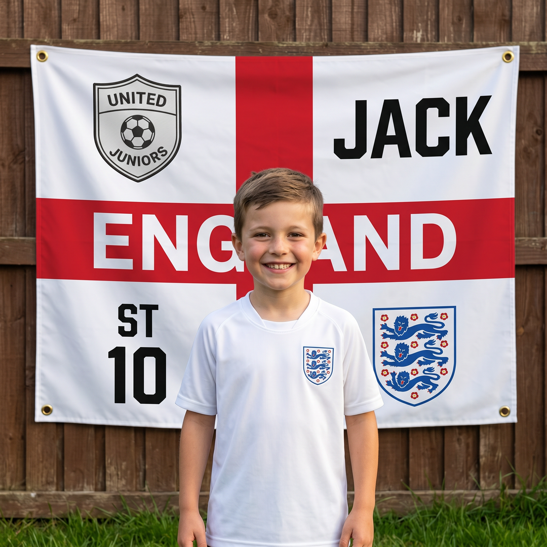 England Flag - Custom (5x3 FT)